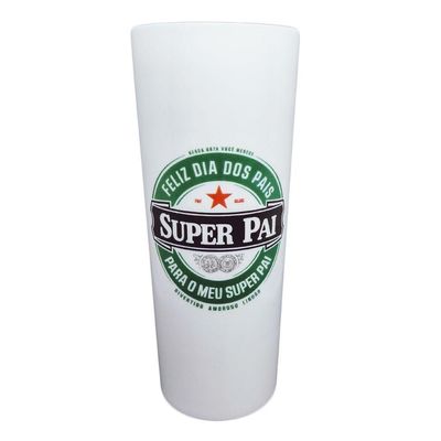 Copo Long Drink Personalizado Super Pai - 290ml
