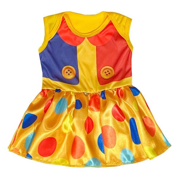 Fantasia Palhacinha Baby Feminina Tamanho Gg