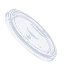 Tampa Para Copo De Isopor Transparente 180ml - 50 Unidades