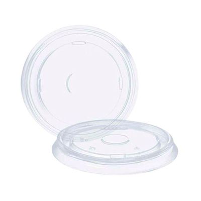 Tampa Para Copo De Isopor Transparente 180ml - 50 Unidades
