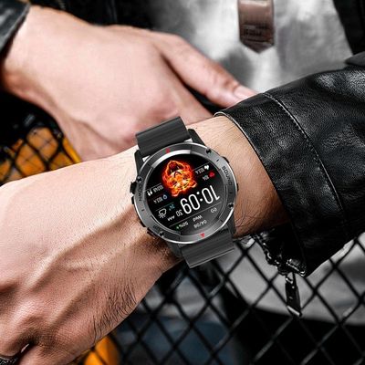 Relógio Inteligente Masculino 1.39 Polegada Chamada Bluetooth Preto
