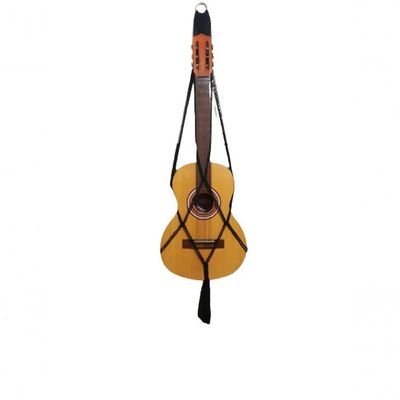 Suporte Violão Macramê Preto
