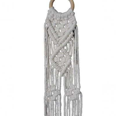 Suporte Violão Macramê Cru