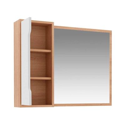 Armário p/ Banheiro BN3645 80x60cm Branco - Tecno Mobili