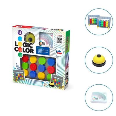 Jogo Pedagógico Logic Color Com Campainha