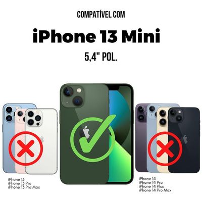 Película Para Iphone 13 Mini - Defender Pro - Preta - Gshield