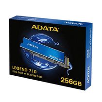 Ssd 256gb Adata Legend 710, M.2 2280 Pcie 3.0 Nvme, Leitura-gravação 2100-1000mb-s - Aleg-710-256gcs