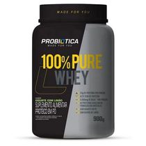 100% Pure Whey 900g - Nova Fórmula Sabor Iogurte C- Limão