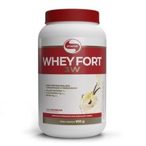 Whey Fort 3w 900g Sabor Baunilha