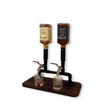 Dispenser Dosador Bebidas Whisky Bar Adega Estilo Industrial Preto Laca