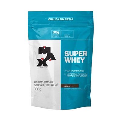 Super Whey Refil 900g Sabor Chocolate