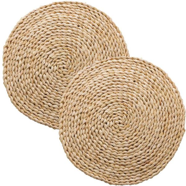 Jogo 2 Americano Fibra Natural Estilo Rústico 38cm