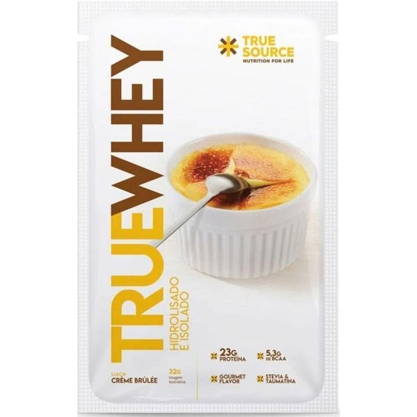 True Whey (32g) - Hidrolisado E Isolado - Sabor: Vanilla Creme Brulle