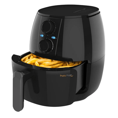 Fritadeira Sem Óleo 3L Cadence FRT515 Pratic Fryer Preto 110V
