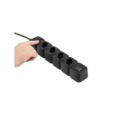 Protetor Eletrico Intelbras Epe204 4 Tomadas 2 Usb Preto