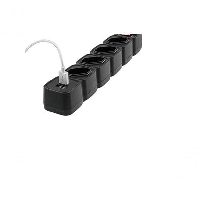 Protetor Eletrico Intelbras Epe204 4 Tomadas 2 Usb Preto