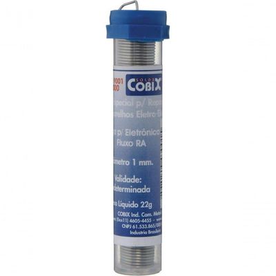 Solda Cobix Tubinho 63x37 22g 36 Unidades 36