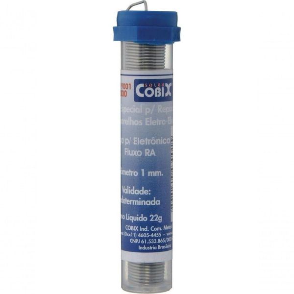Solda Cobix Tubinho 63x37 22g 36 Unidades 36