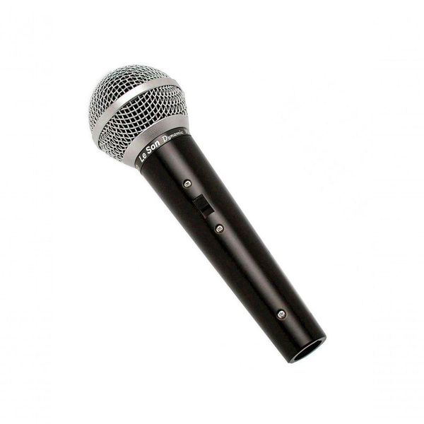 Microfone Ls-50 Leson Metalico Cardioide Cabo 5m Chave