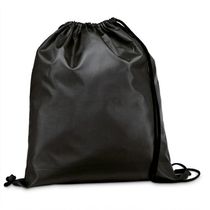 Mochila Saco Academia Esportiva Gym Bag Fitness Unissex Cordão Preto Tamanho Único Unissex