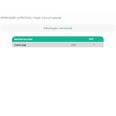 Creatina Pura 120 Cápsulas 885mg Nutrify