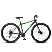 Bicicleta Aro 29 Aço Carbono Gott Cronos Freio A Disco 21v Preto Verde
