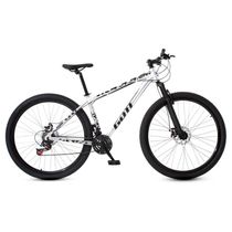 Bicicleta Aro 29 Alumínio Gott Mappa1 Freios A Disco Suspensão 21v Prata/preto