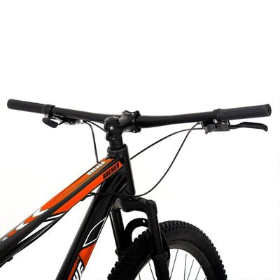 Bicicleta Aro 29 Alumínio Gott Rocker Freios A Disco Suspensão 21v 19 Preto Laranja