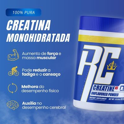 Creatina Importada Ronnie Coleman 100% Pura 525g