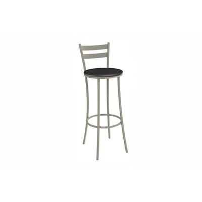 Banqueta Sala de Jantar Jade 1B699NK Aço 1 Un Niquel/ano Preto - Kappesberg