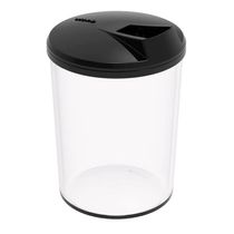 Kit 6 Porta Farofa Temperos Farinheira com Tampa 400ml Transparente Crippa Condimentos