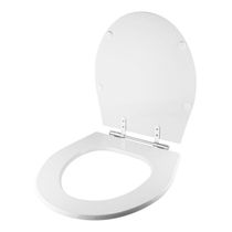 Assento Sanitário Em Mdf Ritz Branco Para Bacia Deca