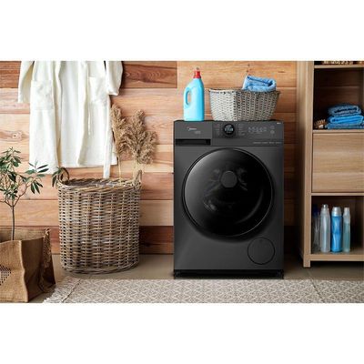 Lava e Seca 10,5kg Midea HealthGuard Titanium Conectada MF200D105WB/GK-02 220V