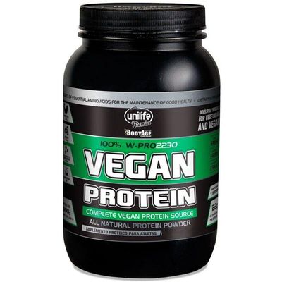 Kit 5 Vegan Protein Unilife Sabor Chocolate 900g