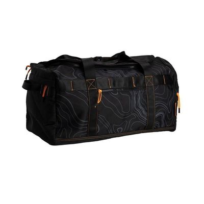 Bolsa Mochila Academia Preta E Laranja