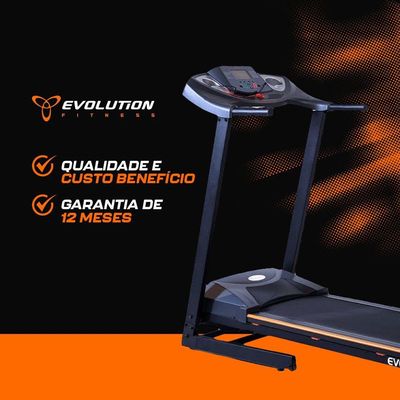 Esteira Elétrica Evolution Fitness EVO 1500 - 220V
