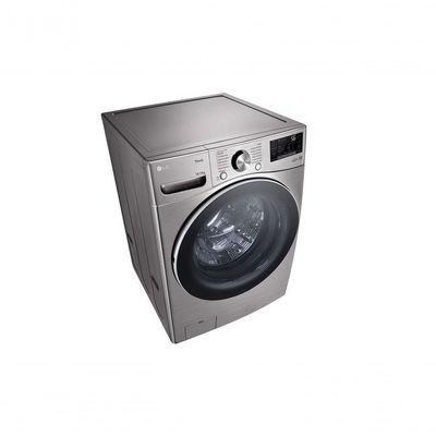 Lava e Seca LG Smart 18kg Inox Look com Inteligência Artificial AIDD™ WD18SV2S6B 127V