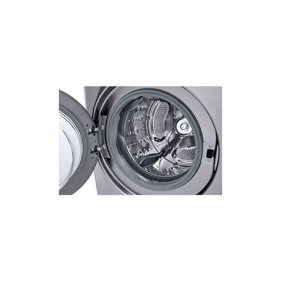 Lava e Seca LG Smart 18kg Inox Look com Inteligência Artificial AIDD™ WD18SV2S6B 127V