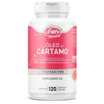 Kit 5 óleo De Cartamo 1000mg Com 120 Cápsulas Unilife