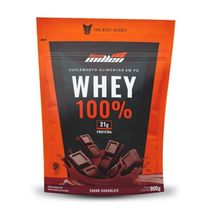 Whey 100% Refil 900g Sabor Chocolate