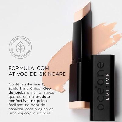 Océane Foundation Stick Base Sand - Base Em Bastão 8g