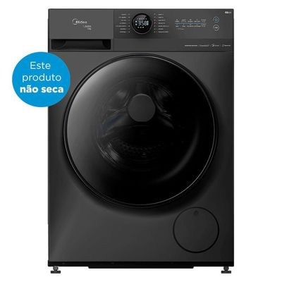 Máquina De Lavar Midea 13kg Healthguard Conectada Titanium MF200W130WB/GK-02 220V