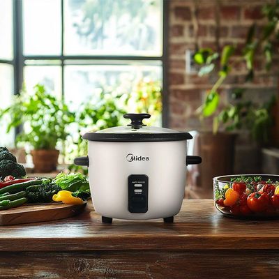Panela De Arroz Elétrica Midea 2,5L Branca PAE25B1 110V