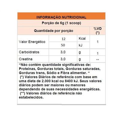 Creatina Atp (300g) - Padrão: único