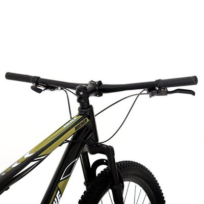 Bicicleta Aro 29 Alumínio 24v Rocker Freio A Disco Susp Gott 15.5 Preto Dourado