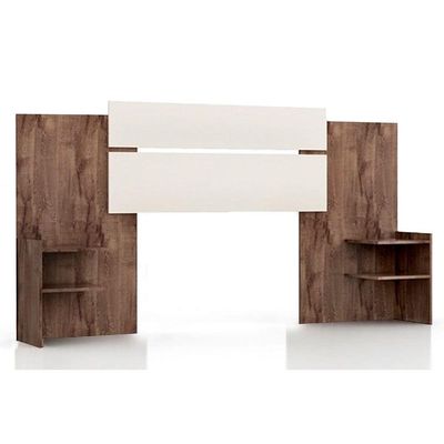 Cabeceira Cama Box Madeirado Solteiro/Casal/Queen Mila Off White - Panan