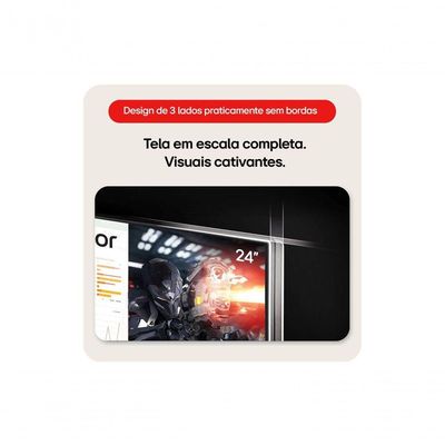 Monitor LG 24” IPS Full HD 100Hz HDMI Ajuste de Inclinação 24MS500-B