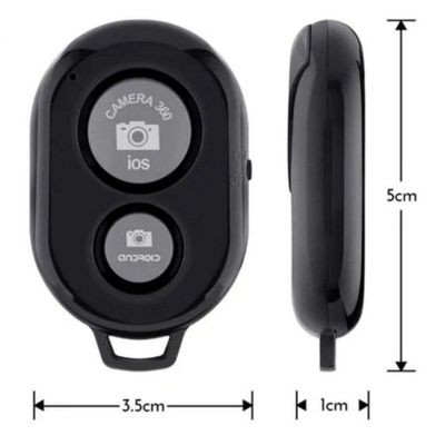 Controle Disparador Bluetooth Celular Selfie Foto Universal