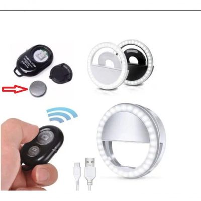 Controle Disparador Bluetooth Celular Selfie Foto Universal