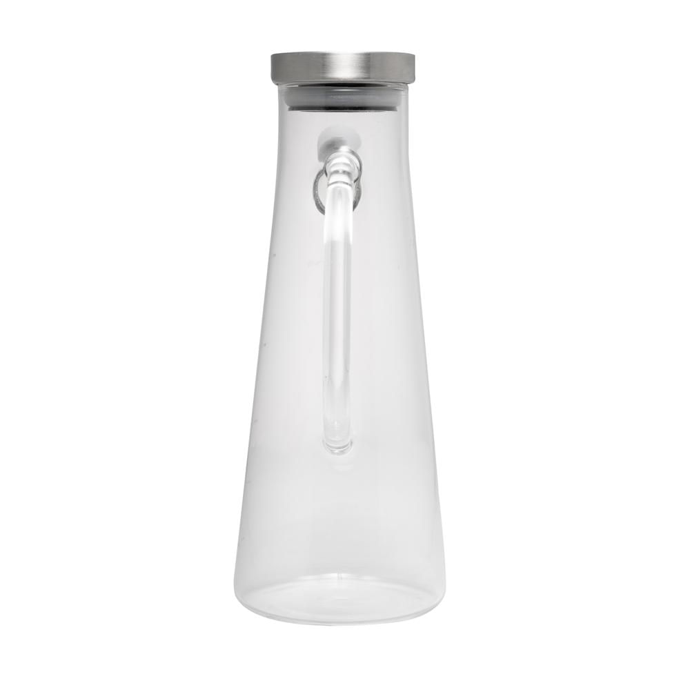 Galheteiro de Vidro borosilicato com tampa de Metal Wolff Slim 500ml